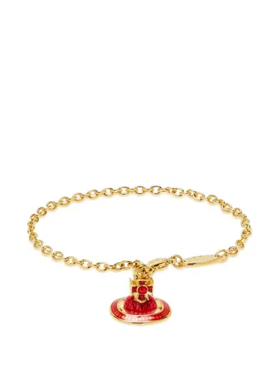 Vivienne Westwood Fabianna Bracelet In Gold