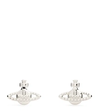 Vivienne Westwood Farah Stud Earrings In Metallic