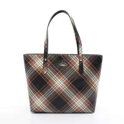 Pre-owned Vivienne Westwood Faux Leather Tote Bag () In Multi