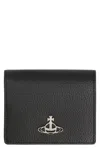 Vivienne Westwood Card Holder Small Leather Goods Black In Black