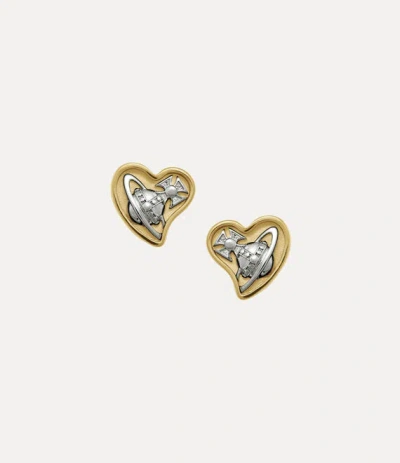 Vivienne Westwood Faye Earrings Gold-platinum Gold-platinum Women