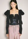 Vivienne Westwood Feba Short Top In Black