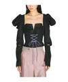 Vivienne Westwood Feba Short Top In Green