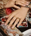 Vivienne Westwood Felicia Ring Silver / Pink Silver / Cubic Zirconia / Gemstones Unisex In Silver / Pink