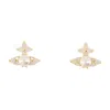 Vivienne Westwood Feodora Faux-pearl Earrings In Gold