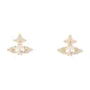 Vivienne Westwood Feodora Faux-pearl Earrings In Gold