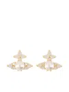 Vivienne Westwood Feodora Faux-pearl Earrings In Gold