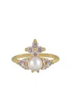 Vivienne Westwood Feodora Orb Ring In Gold