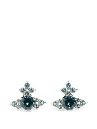Vivienne Westwood Feodorita Earrings In Green