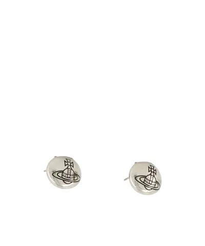 Vivienne Westwood Fernanda Earrings In White