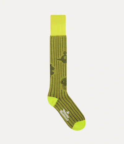 Vivienne Westwood Figurines High Sock Figurines Acid-yellow 4-5 Unisex