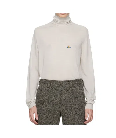 Vivienne Westwood Fisherman Turtleneck In Neutral