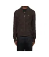Vivienne Westwood Fisherman Zip-up Sweater In Black