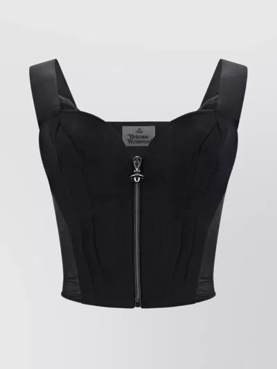 Vivienne Westwood Corset Top In Black