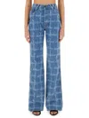 Vivienne Westwood Monogram P Ray Flared Jeans