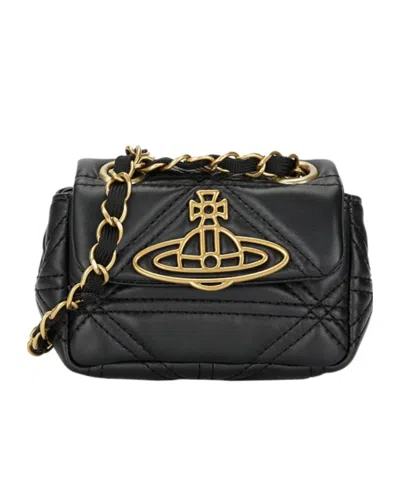 Vivienne Westwood Flap Shoulder Bag