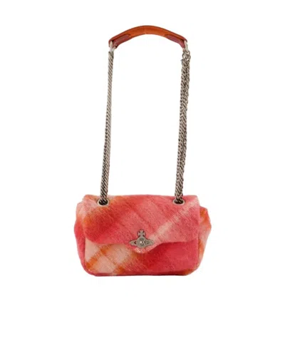 Vivienne Westwood Flap Shoulder Bag In Red