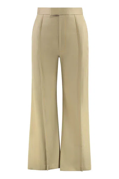Vivienne Westwood Flared Trousers In Beige