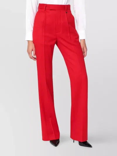 VIVIENNE WESTWOOD FLARED WOOL PANTS HIGH WAIST