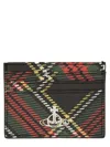Vivienne Westwood "flat" Card Holder Unisex In Green