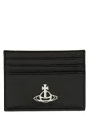 Vivienne Westwood Credit Card Holder Orb In Brown