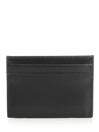 Vivienne Westwood Orb-plaque Card Holder In Black