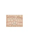 Vivienne Westwood Pink Flat Card Holder In Pink