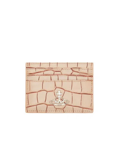 Vivienne Westwood Pink Flat Card Holder