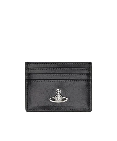 Vivienne Westwood Flat Card Pack In Black