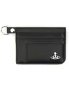 Vivienne Westwood Black Flat Card Holder