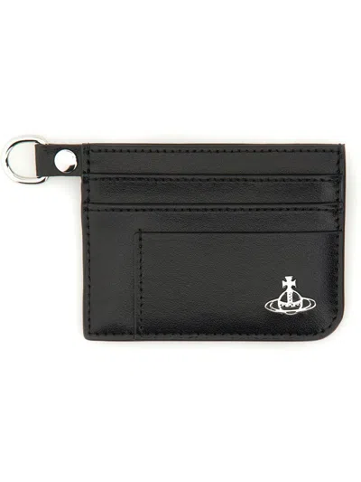 VIVIENNE WESTWOOD VIVIENNE WESTWOOD FLAT CHAIN" CARD HOLDER