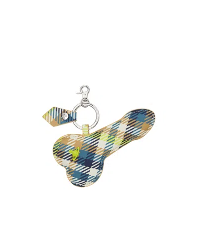 Vivienne Westwood Flat Penis Keychain In Multi