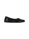 Vivienne Westwood Nappa Leather Flats With Rounded Toe In Black