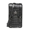 Shop Vivienne Westwood Flip Phone Bag In Black
