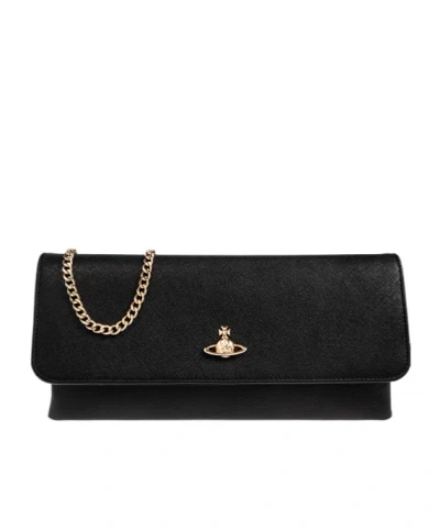 Vivienne Westwood Flip Shoulder Bag In Nude