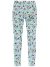 Vivienne Westwood Floral-print Leggings In Blau