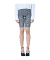 Vivienne Westwood Floral Printed Slim-fit Shorts In Blue