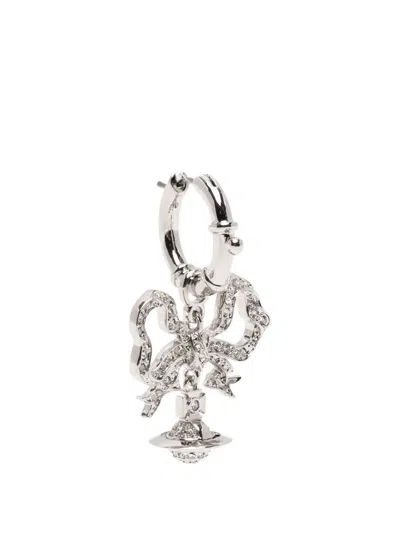 Vivienne Westwood Florindella Orb-pendant Earrings In Metallic