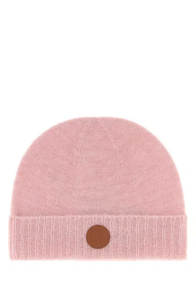 Vivienne Westwood Fluffy Beanie In Pink