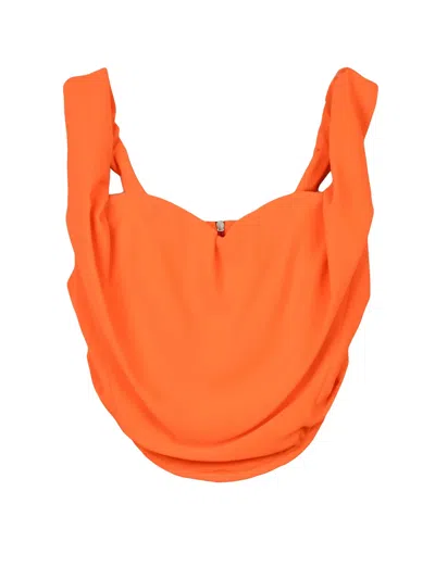 Vivienne Westwood Fluo Orange Polyester Sunday Corset
