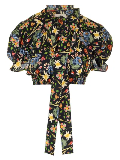 Vivienne Westwood Folk Flower Tops White
