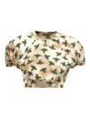 Vivienne Westwood Woman T-shirt Beige Size M Organic Cotton In Multicolour