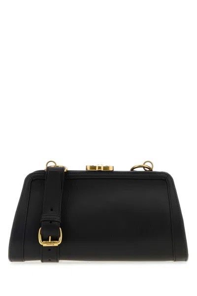 Vivienne Westwood Frame Crossbody Bag In Black