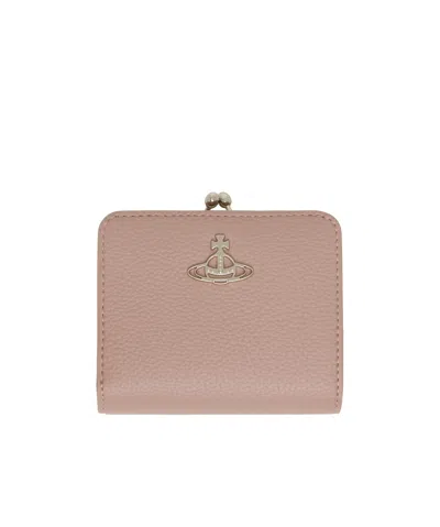 Vivienne Westwood Pink Frame Pocket Wallet