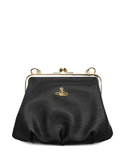 Vivienne Westwood Frame Purse In Neutral