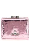 Vivienne Westwood Crinkle-effect Wallet In Pink