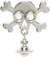 Vivienne Westwood Franklin Skull Single Stud Earring
