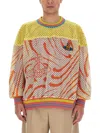 Vivienne Westwood Oversize Mesh Knit Sweater