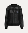 Vivienne Westwood Fresh Sweatshirt Mesh Black Xl Unisex In Black