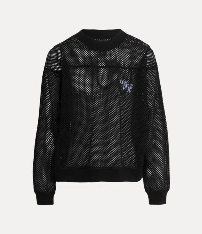 Vivienne Westwood Fresh Sweatshirt Mesh Black Xl Unisex